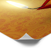 Festive Happy Diwali Fireworks - Poster afdrukken (Hoek)