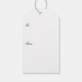 Festive Harmony Cadeaulabel (Achterkant)