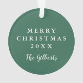 Festive hiver verdure Botanique de vacances Photo (dos)