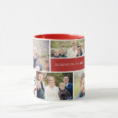 Festive Holiday 5 Photo Mug (Centre)