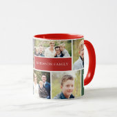 Festive Holiday 5 Photo Mug (Devant droit)