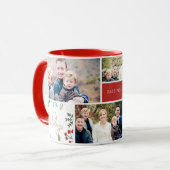 Festive Holiday 5 Photo Mug (Devant gauche)