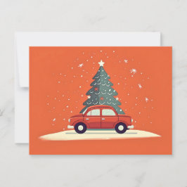 Festive Holiday Briefkaart