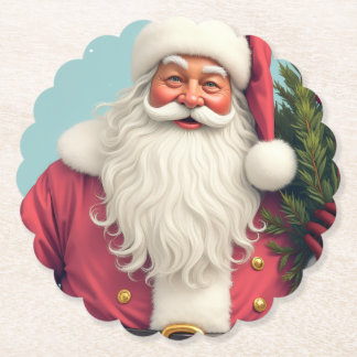 Festive Holiday Designed Kartonnen Onderzetters