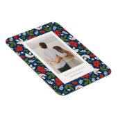 Festive Holiday Floral Magneet (Rechterzijde)