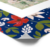 Festive Holiday Floral Poster (Hoek)