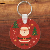 Festive Holiday Glow Sleutelhanger (Voorkant)
