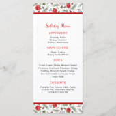Festive Holiday | Menu (Voorkant)