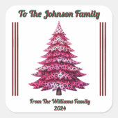 Festive Holiday Sticker for Joyful Christmas Gifts (Devant)