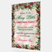 Festive Holly Border Noël Party (Angle)