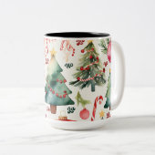 FESTIVE JOY CHRISTMAS CAFÉ MUG (Devant droit)