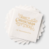 Festive Joyeux Noël à tous Nom de l'entreprise (Insitu (empilé))