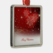 Festive "Joyeux Noël" flocons de neige ornements (Droite)