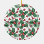 Festive  keramisch ornament (Achterkant)