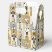 Festive-kerstbont Bedankdoosjes (Geopend)