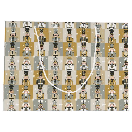 Festive-kerstbont Groot Cadeauzakje (Achterkant)