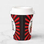 Festive kerstfilms feestdag papieren bekers (Rechts)