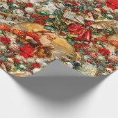 Festive  Kerstmis Cadeaupapier (Hoek)