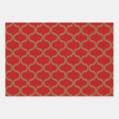 Festive  Kerstmis Inpakpapier Vel (Voorkant 2)