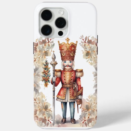 Festive Kerstnootmuskaat Holiday Case-Mate iPhone Case (Achterkant)