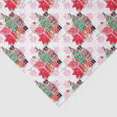 Festive kerstnootmuskaat met tik tissuepapier (Detail)