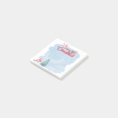 Festive-kerstvarken Post-it® Notes (Schuin)