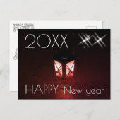 Festive Lantern Happy New Year 2023 Briefkaart (Voorkant / Achterkant)