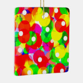 Festive leuke belletje kunst keramisch ornament (Rechts)