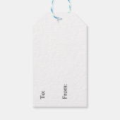 Festive Lights Cadeaulabel (Achterkant)