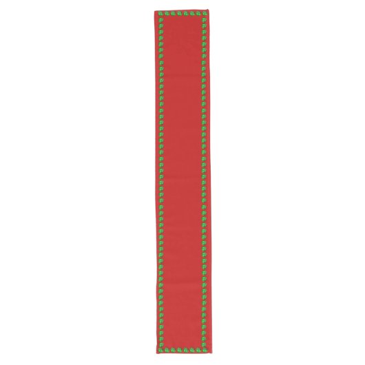 Festive Long Table Runner, 16 x 108 inch Lange Tafelloper (Voorkant)