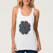 Festive Mandala Tanktop (Voorkant)