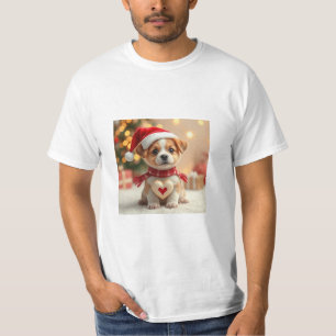 "Festive Mannen Merry Christmas T-Shirt – Holiday 