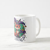 Festive Mardi Gras Fox Mug (Devant droit)