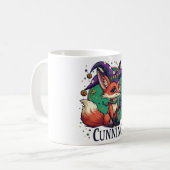 Festive Mardi Gras Fox Mug (Devant gauche)