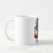 Festive Mardi Gras Fox Mug (Gauche)
