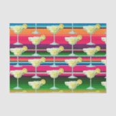 Festive Margarita Mexican Blanket Fiesta Serape Tissuepapier (Voorkant)