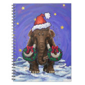 Festive Mastodon Notitieboek (Voorkant)