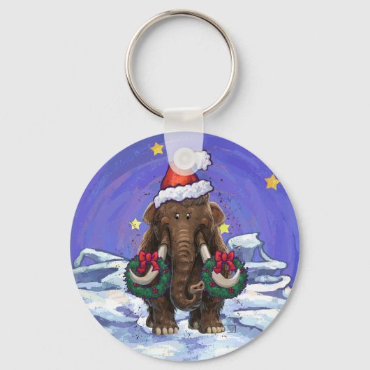 Festive Mastodon Sleutelhanger (Voorkant)