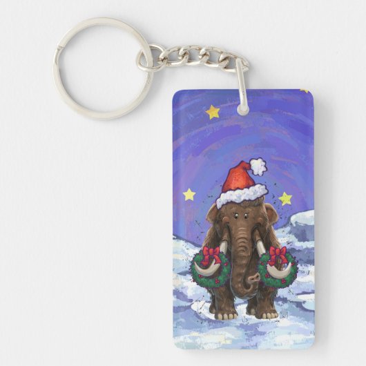 Festive Mastodon Sleutelhanger (Voorkant)