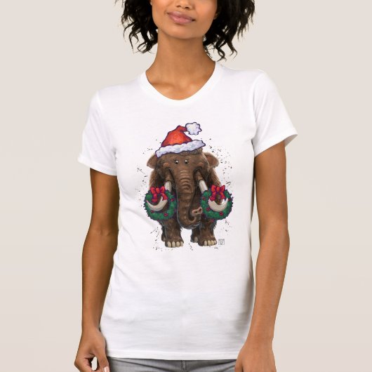 Festive Mastodon T-shirt (Voorkant)