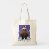Festive Mastodon Tote Bag (Achterkant)