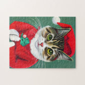Festive Meowy Noël Chat Theme Jigsaw Puzzle Puzzle (Horizontal)