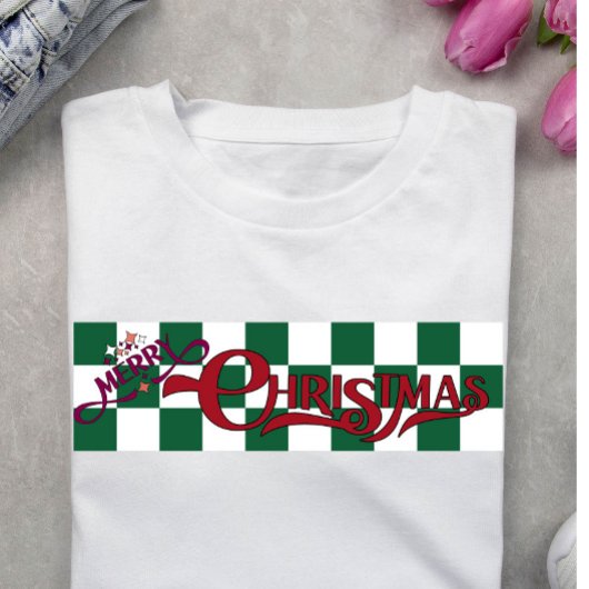 Festive Merry Christmas Holiday T-shirt