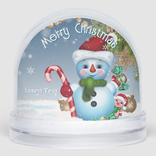 Festive Merry Christmas Snowman Keepsake (Avant)