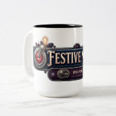 Festive Mode Christmas Mug (Devant gauche)