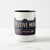 Festive Mode Christmas Mug (Centre)