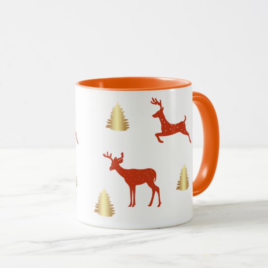 Festive Mug hiver (Devant droit)