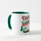 Festive Mugs de Noël pour la fête (Devant gauche)