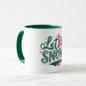 Festive Mugs de Noël pour la fête (Devant gauche)