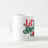Festive Mugs de Noël pour la fête (Devant gauche)